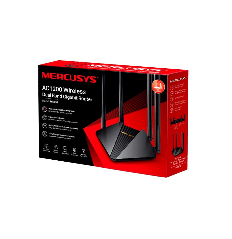 Router Dual Band Mercusys MR30G – AC1200