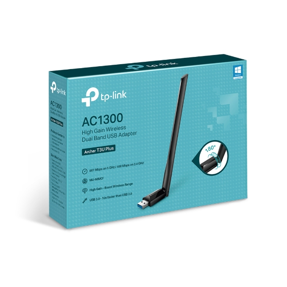 ADAP USB ARCHER T3U PLUS AC1300 HIGH GAIN