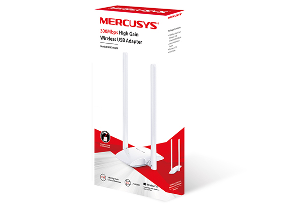 ADAPTADOR DE RED USB MERCUSYS MW300UH
