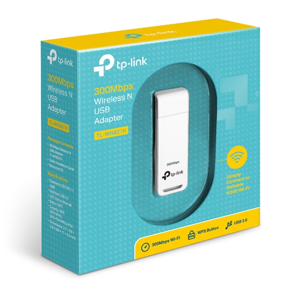 ADAPTADOR DE RED USB TP-LINK TL-WN821N